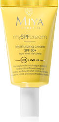 Miya Cosmetics my SPF Cream Moisturizing Cream Face Day with SPF50 40ml