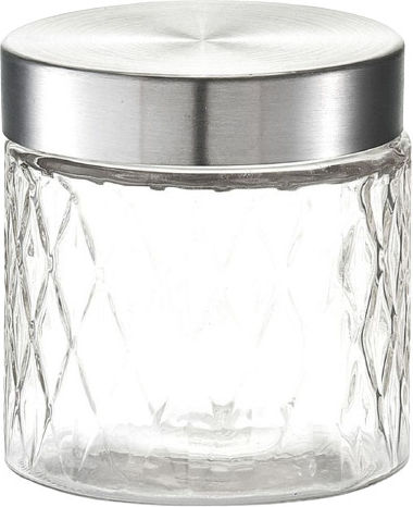 Storage Vase Allgemeine Verwendung mit Kork Glas Transparent 750ml Storage Vase Allgemeine Verwendung mit Kork Glas Transparent 750ml