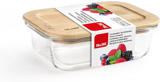 Ibili Cutie pentru Mâncare Sticlă Maro 650ml 1buc