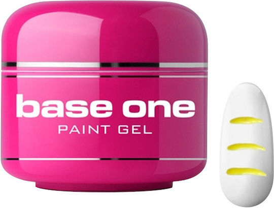 Silcare Nail Art Gel Falsche Nagelgel Gelb 5gr
