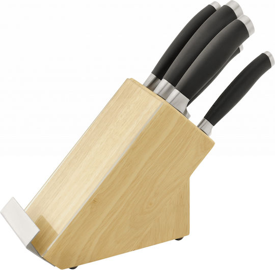 Horwood James Martin Messer Set mit Sockel aus Rostfreiem Stahl 20cm