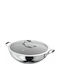 Horwood Wok Cu capac din Oțel Inoxidabil