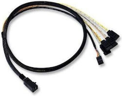 Broadcom SCSI / SAS to SCSI Cable 1cm Black (L5-00221-00)