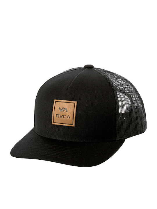 Va All Way Men's Trucker Cap Black