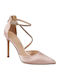 Pumps mit Riemchen Rosa