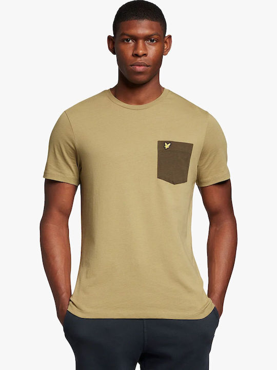 Lyle & Scott T-shirt Χακί