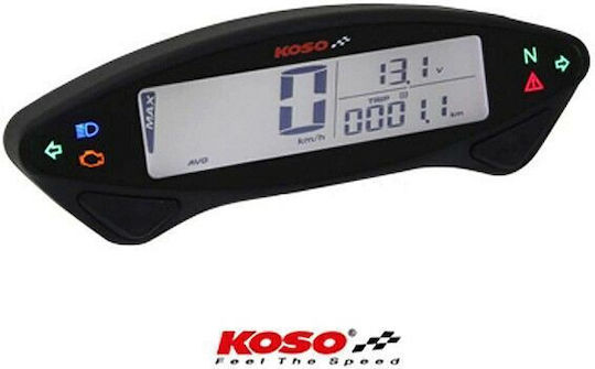 Koso DB-EX-02 Multifunction Tachometer E-mark