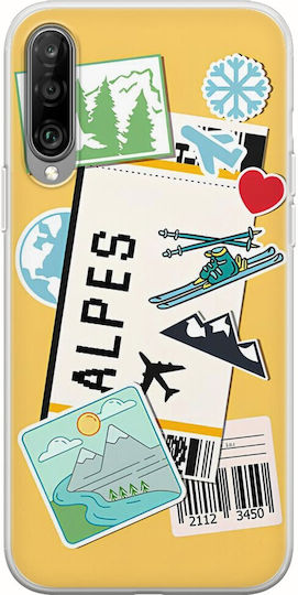 Ticket To Alpes Back Cover Silicone Multicolour (Xiaomi Mi A3)