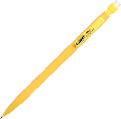 Bic Creion mecanic Plastic 0.7mm cu Radiera Galben