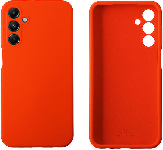 Idol 1991 Velvet Elite Silicone Back Cover Waterproof Red for Samsung A15 4G A15 5G