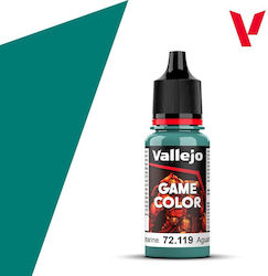 Acrylicos Vallejo Aquamarine Farbe Code: Modellbau-Farben 18ml