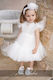Stova Bambini Weiß Taufkleid aus Tüll