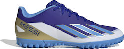 adidas X Crazyfast Club Messi Ποδοσφαιρικά Παπούτσια με Σχάρα TF Lucid Blue / Blue Burst / Cloud White