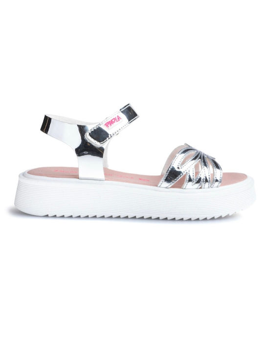 Pablosky Kids' Sandals Anatomic Silver