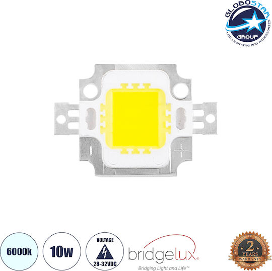 GloboStar LED 10W Alb rece 50buc 73760