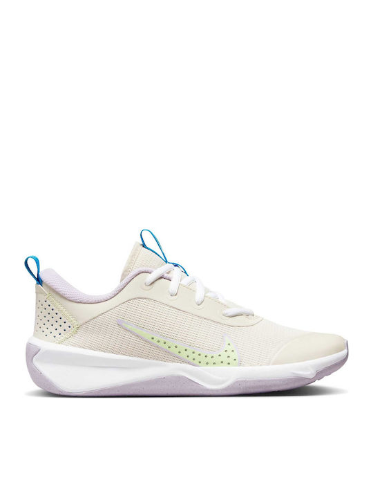 Nike Omni Multi-court Детски маратонки Low Бежов