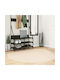 vidaXL Huarte Teppich Rund Beige