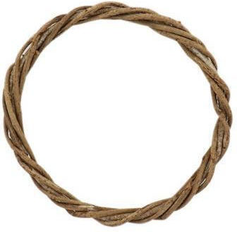 Atmosphera Decorațiune Coroană De Flori Din Lemn 35x35cm