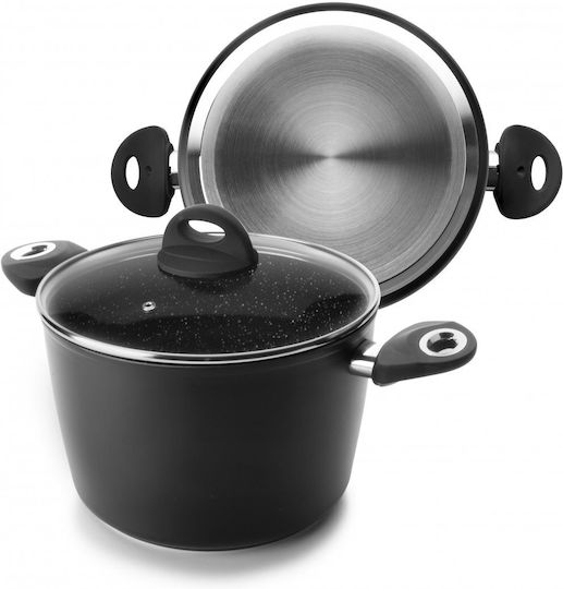 Ibili Natura Oală Adâncă Din Aluminiu 6.7lt 24cm
