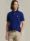 Polo Athletic Short Sleeve Navy Blouse