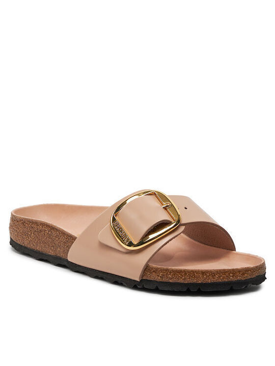 Birkenstock Madrid Sandale dama Anatomic în Culoarea Bej Îngustă Fit