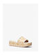 Ember Empire Sandale Casual Damă Flatforme Bej