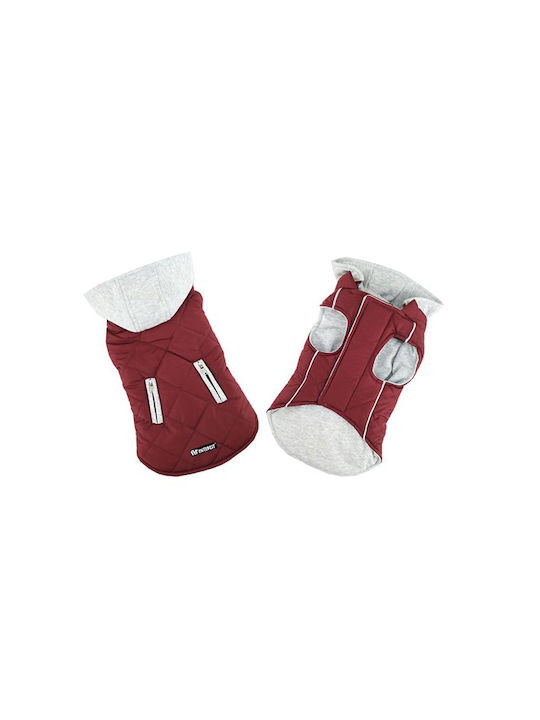 Pet Interest Sportive Jacket Μπουφάν Σκύλου με Κουκούλα Καφέ Medium