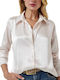 Zilan Women's Long Sleeve Shirt White