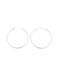 Poco Loco Earrings Hoops made of Silver