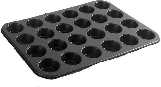 Ibili Formă de Patiserie pentru Cupcakes/Muffins din Aluminiu 38x26x2.5buc 1buc