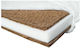 BabyNeeds Saltea Pentru Patut Cu Fibră De Cocos 60x120+8cm