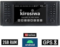 Kirosiwa Car-Audiosystem für BMW Serie 7 (E38) 1994-2001 (Bluetooth/USB/WiFi/GPS) mit Touchscreen 7"