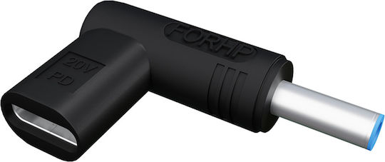 HP Μετατροπέας DC male σε USB-C female 1τμχ DM-76-093