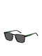 Tommy Hilfiger Men's Sunglasses with Black Plastic Frame and Black Lens TH2088/S 003/IR