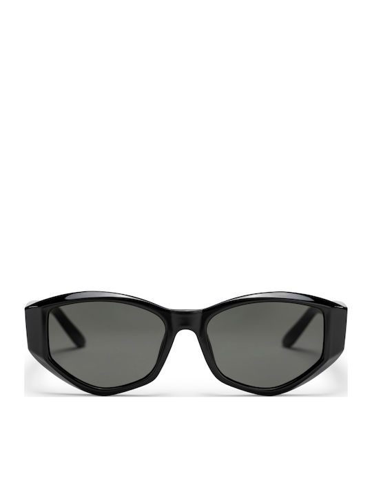 Chpo Sunglasses Μαύρα with Acetate Frame & Black Lens