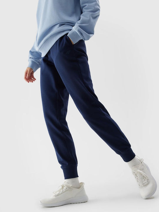 4F Damen-Sweatpants Marineblau