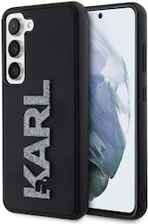 Karl Lagerfeld 3d Rubber Glitter Logo Schware (Galaxy S23) Karl Lagerfeld 3d Rubber Glitter Logo Schware (Galaxy S23)