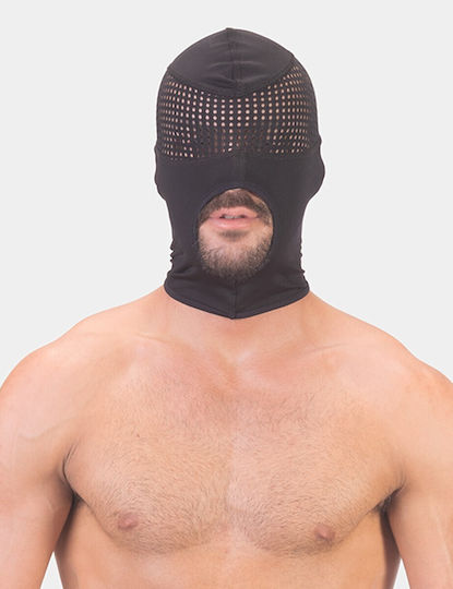 Barcode Berlin BDSM Maske in Schwarz Farbe