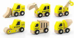 Viga Toys Οχήμα Εργοταξίου Set cu Camion pentru 3++ Ani (Diverse modele) 1 buc