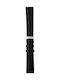 Morellato Bolle Lederriemen Schwarz 22mm