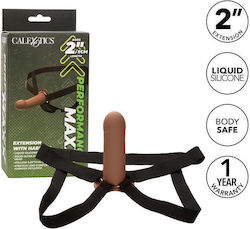 Calexotics Strapless Strap On με Dildo 16cm σε Καφέ Χρώμα Calexotics Strapless Strap On με Dildo 16cm σε Καφέ Χρώμα
