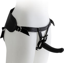 Virgite Strapless Strap On με Dildo σε Μαύρο Χρώμα