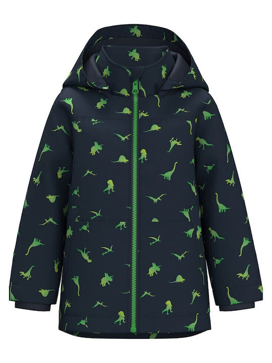 Kids' Casual Jacket with Hood Blue