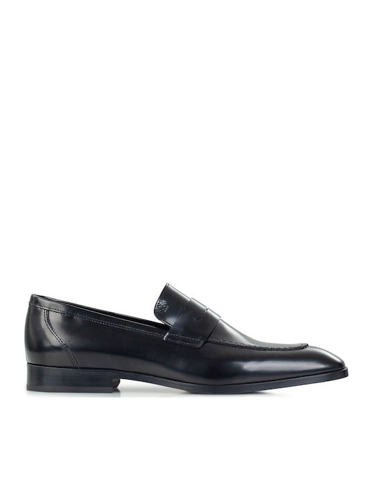 Boss Shoes Ανδρικά Μοκασίνια σε Μαύρο Χρώμα