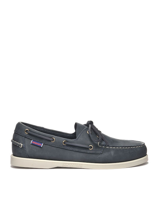 Sebago Ανδρικά Μοκασίνια σε Μπλε Χρώμα