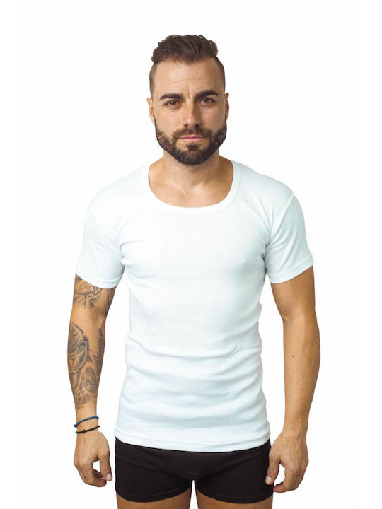 Onurel Men's Undershirts Λευκό 1Pachet