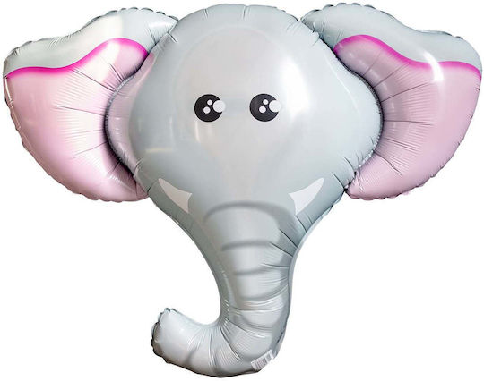 Balloon Foil Jumbo Gray Shape Head 54cm