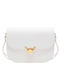 Coccinelle Leather Women's Bag Shoulder White