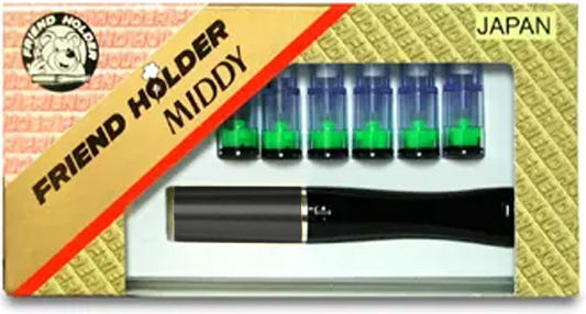 Friend Holder Cigarette Pipe 8mm Black