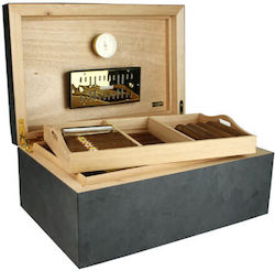 Adorini Black Slate Grande Deluxe Υγραντήρας Πούρων Adorini Black Slate Grande Deluxe Υγραντήρας Πούρων